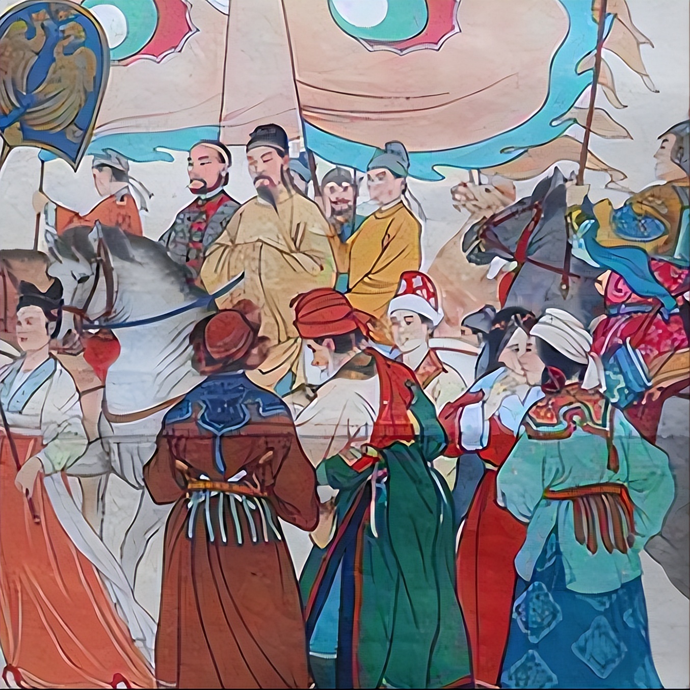 How did the Tang Dynasty ensure the tranquility of the Central Plains ...