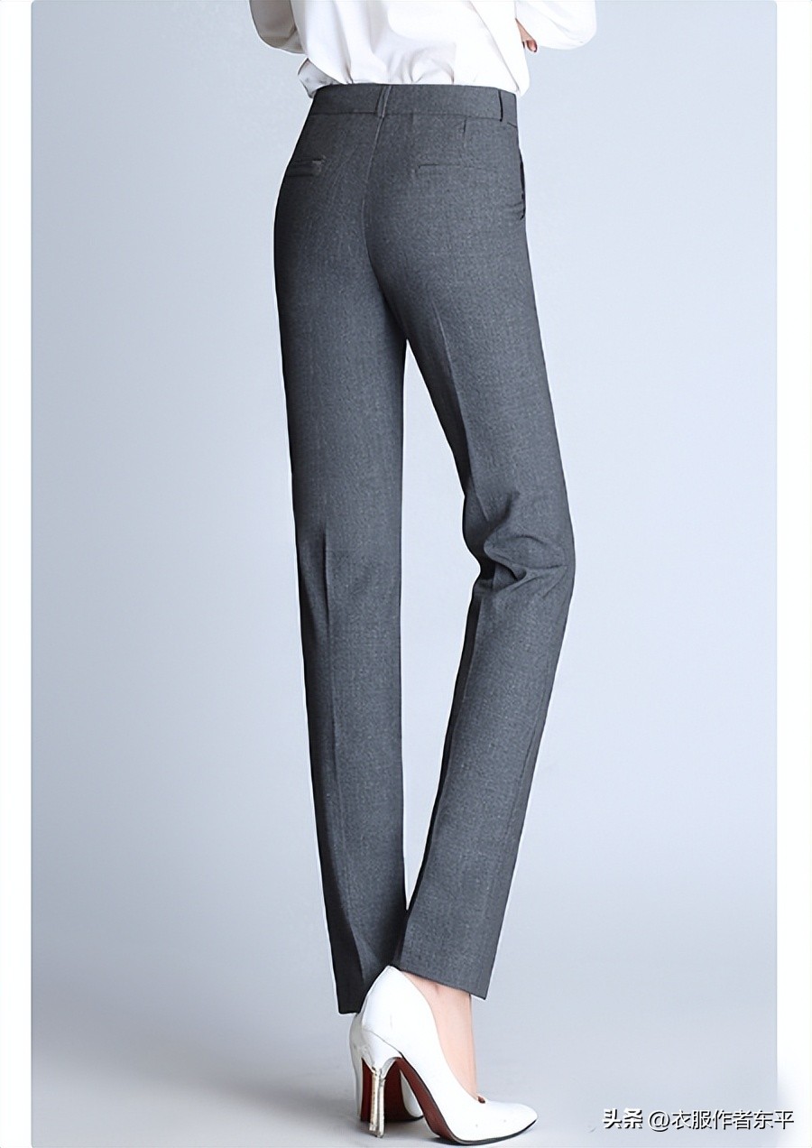 This is a pair of women's trousers that are worth using good fabrics