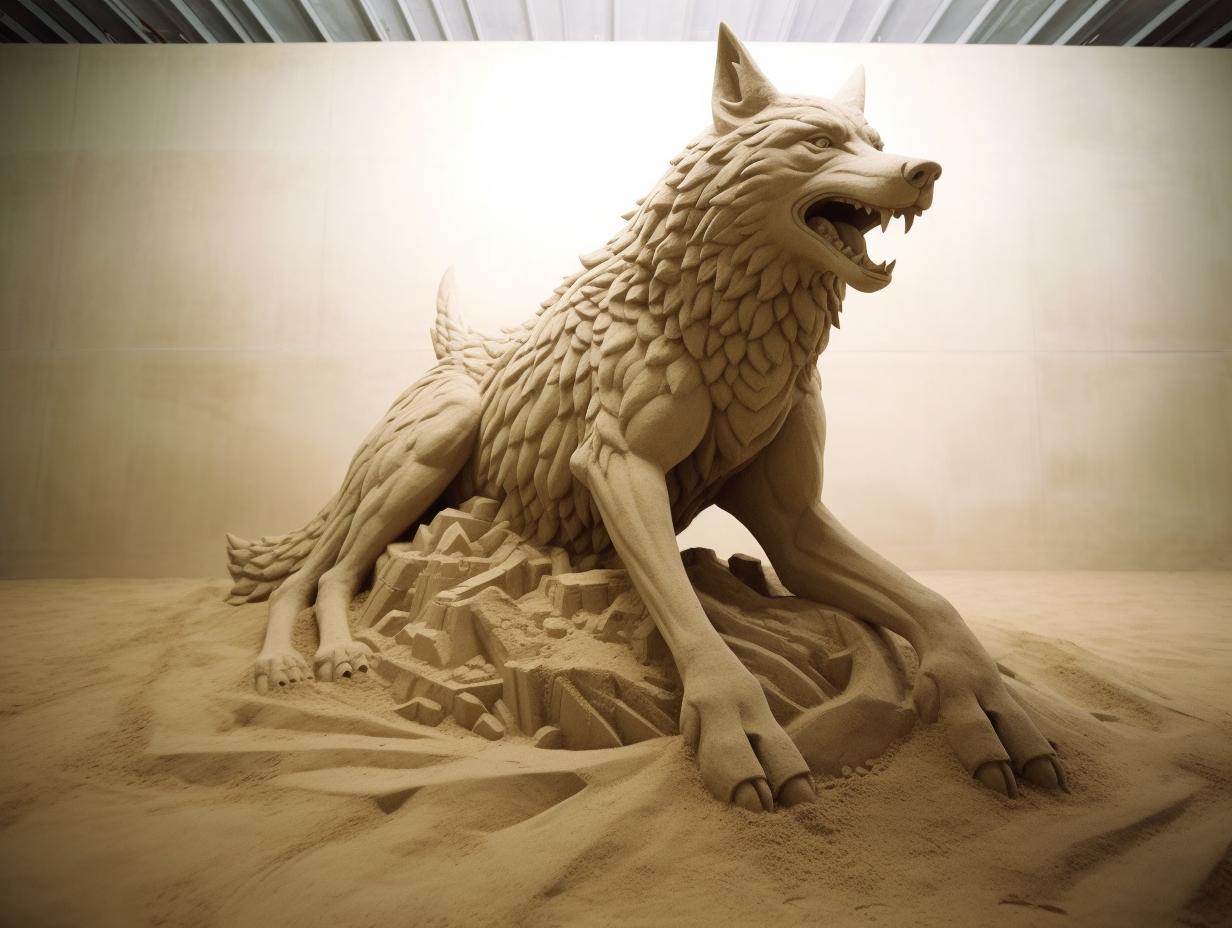 Miracles in the Sand: Exquisite and exquisite sand sculpture animals ...