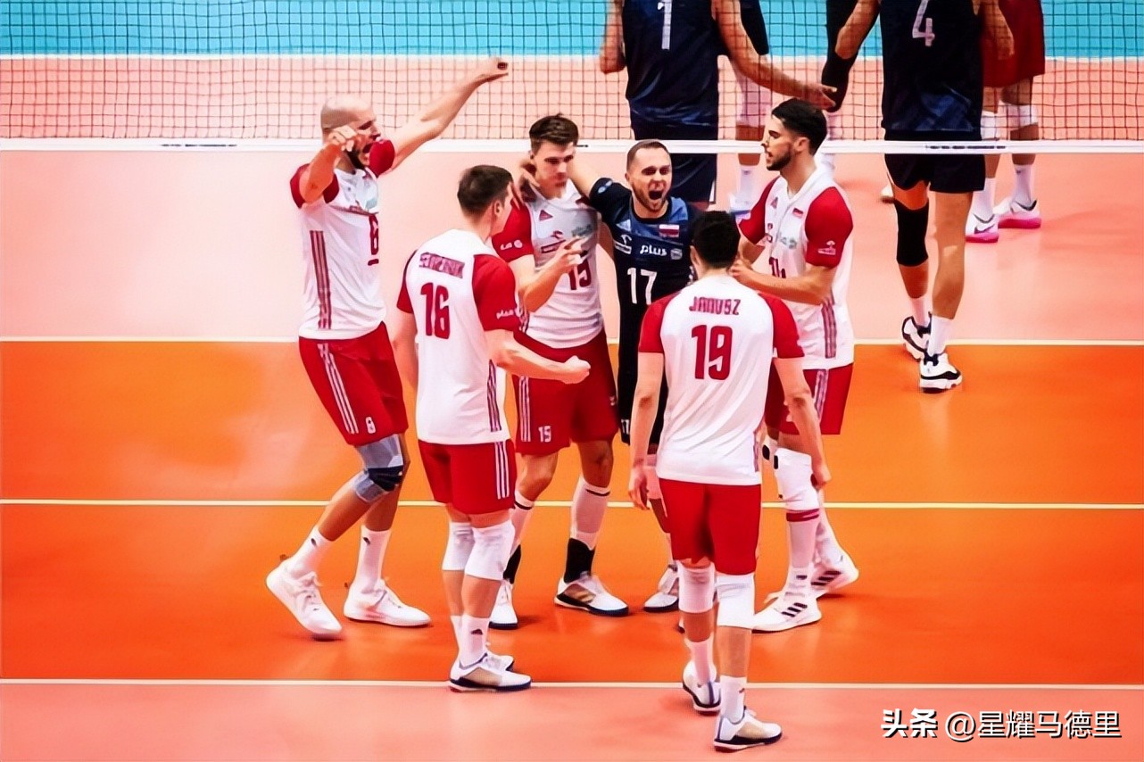 The top 4 of the men's volleyball world championships are released!3 ...