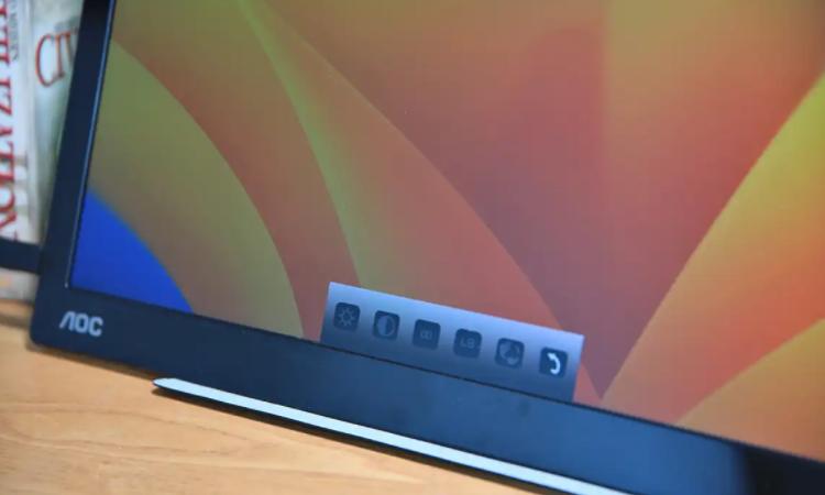 AOC I1601FWUX Review: Thin and Portable, First-Class Experience - iNEWS