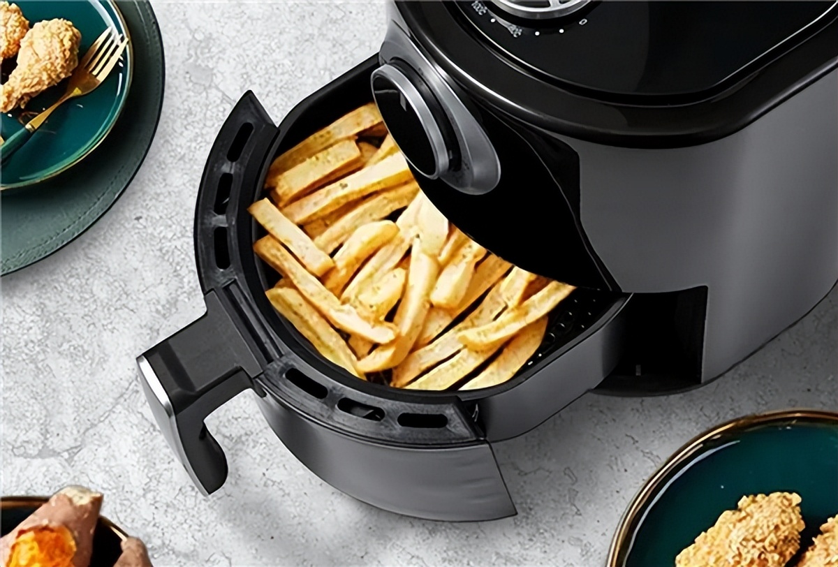 BRUNO Home Small Rubik's Cube Air Fryer New Oven Large Capacity Oil-Free  Multifunctional French Fries