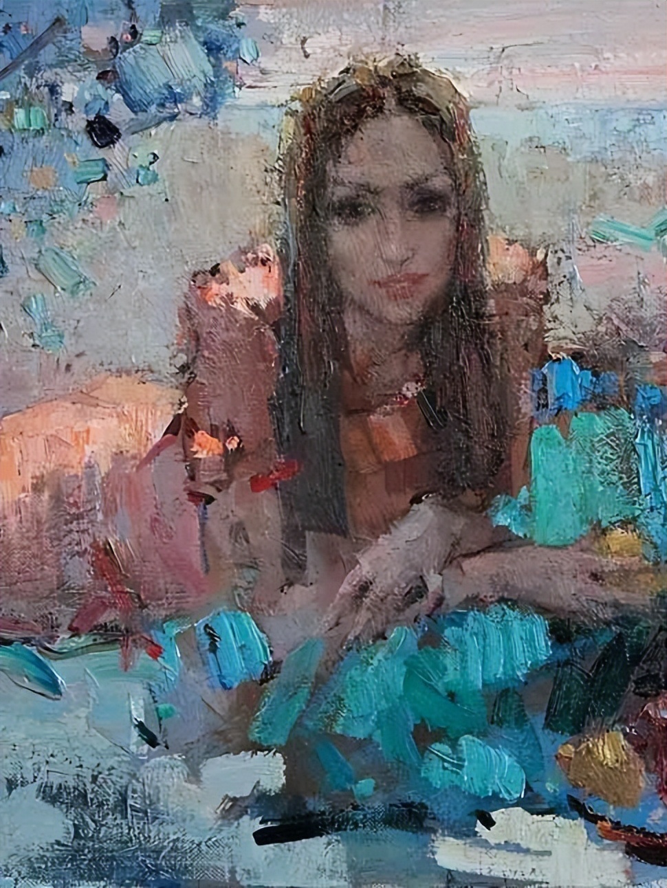 Appreciation Of Figure Oil Painting (slava Korolenkov Slava Groshev 