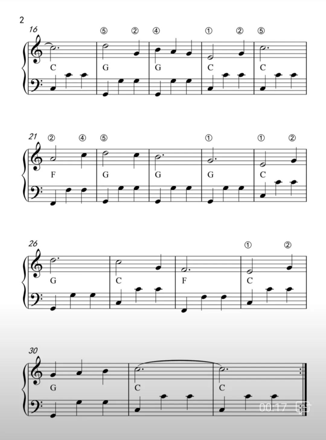 Accordion Score "Edelweiss", "Party, Dear Mom", "Mom Teach Me a Song