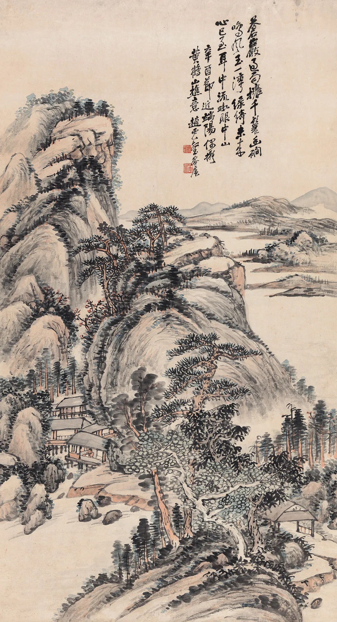 Appreciation of Zhao Yunhe's Landscape Paintings - iNEWS