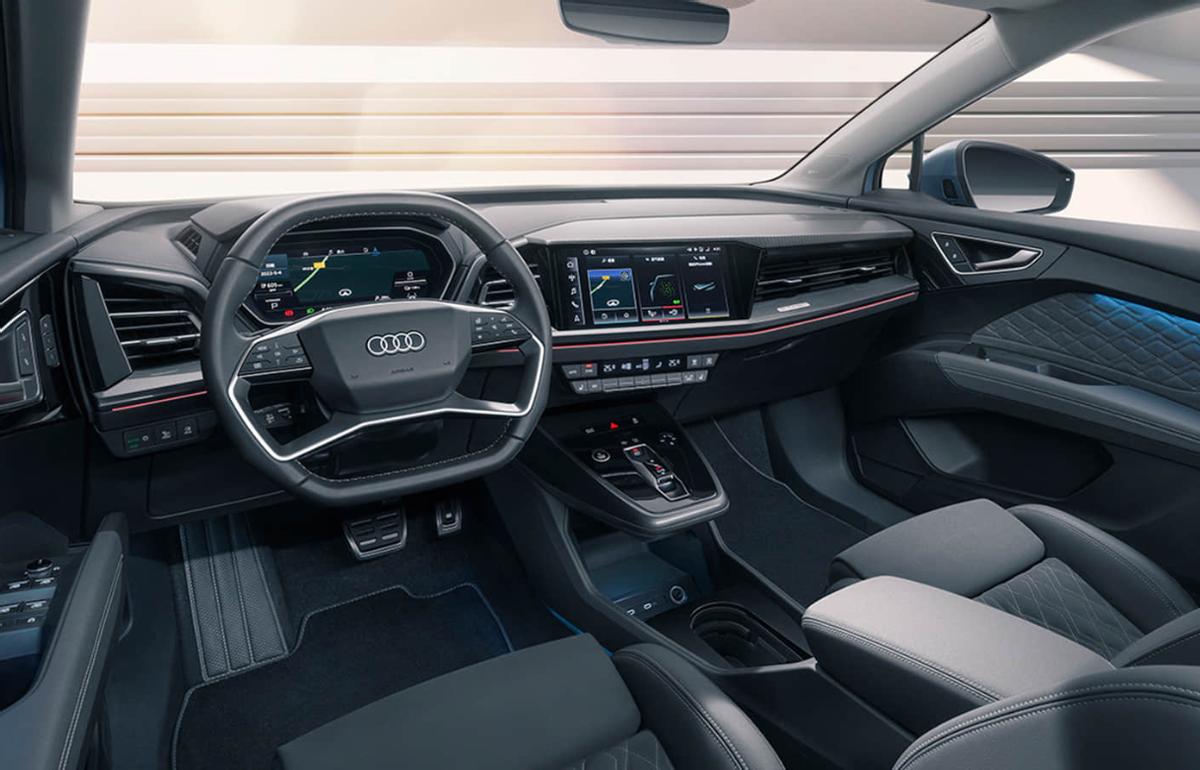 This is the sense of luxury that Audi gives you!The chassis is delicate and comfortable, and the