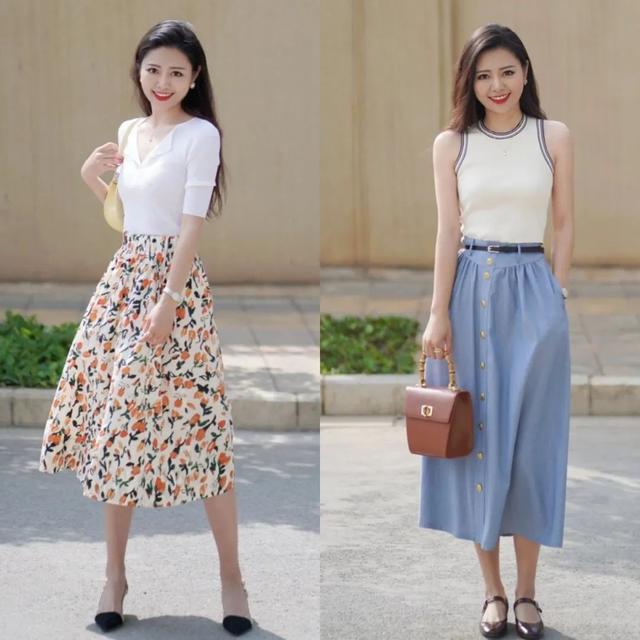 You don't have to wear pants in summer!These 4 "skirts" are the most
