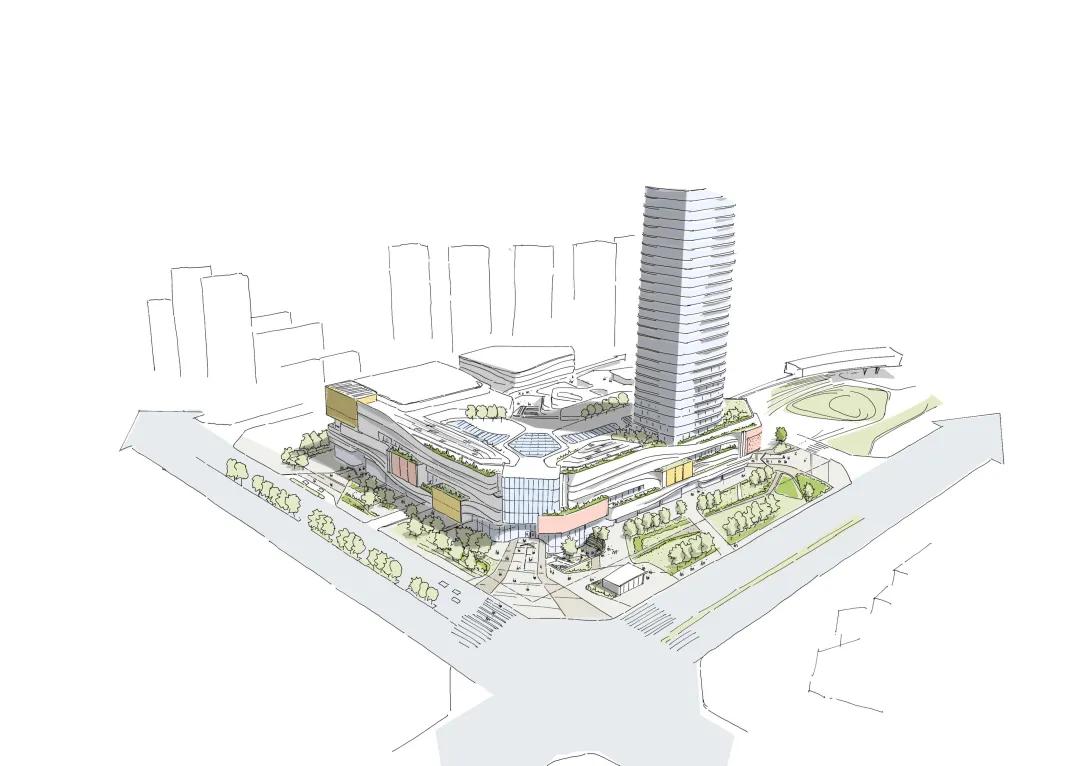 Chengdu Multifunctional City Living Room - CIFI Center is coming ...
