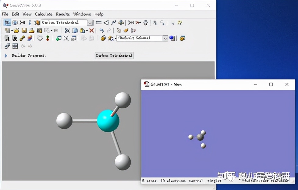 Gausview Microstructure Gaussian入門(三)---模型建立 - 頭條匯