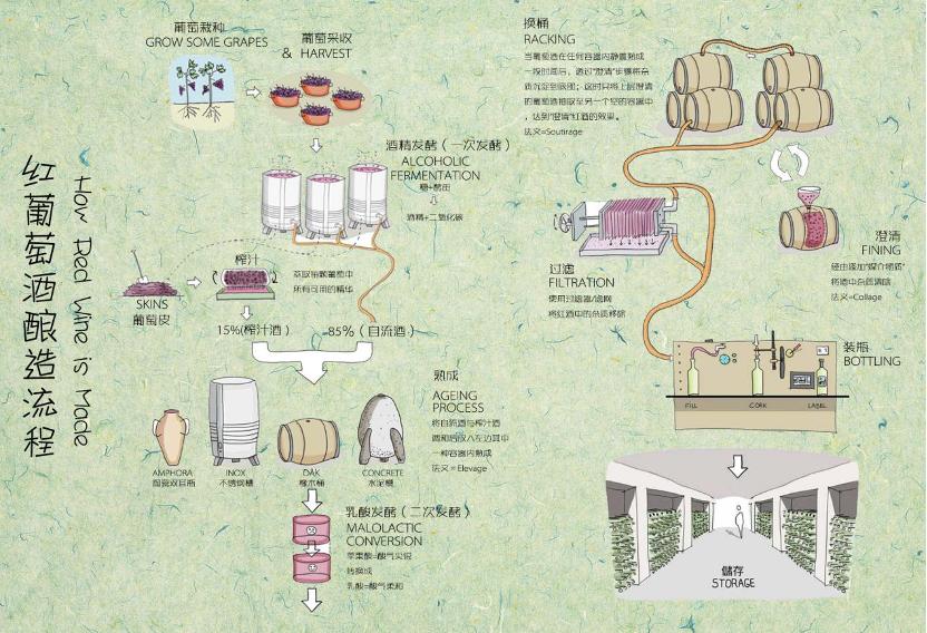 Is it macerated first and then fermented, or is it fermented and then