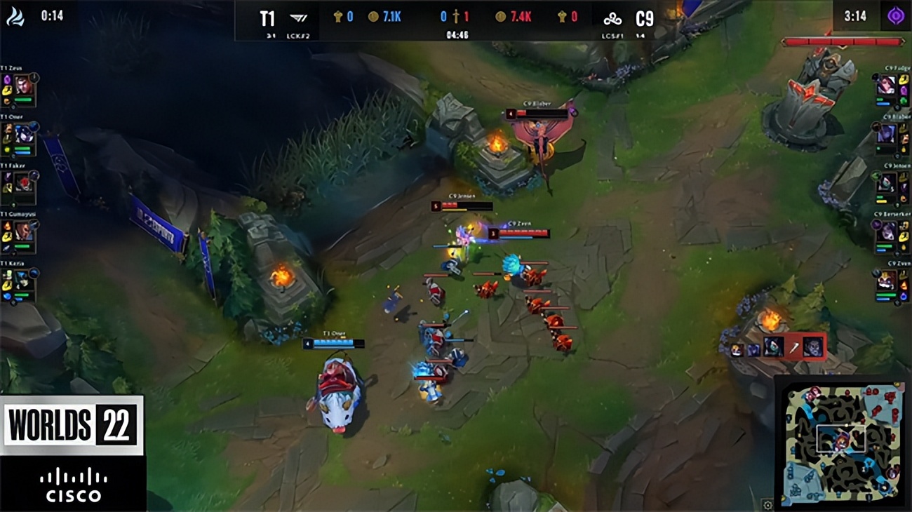 LOL-S12 group stage: Jensen Akali single-killed Faker regretfully bid ...