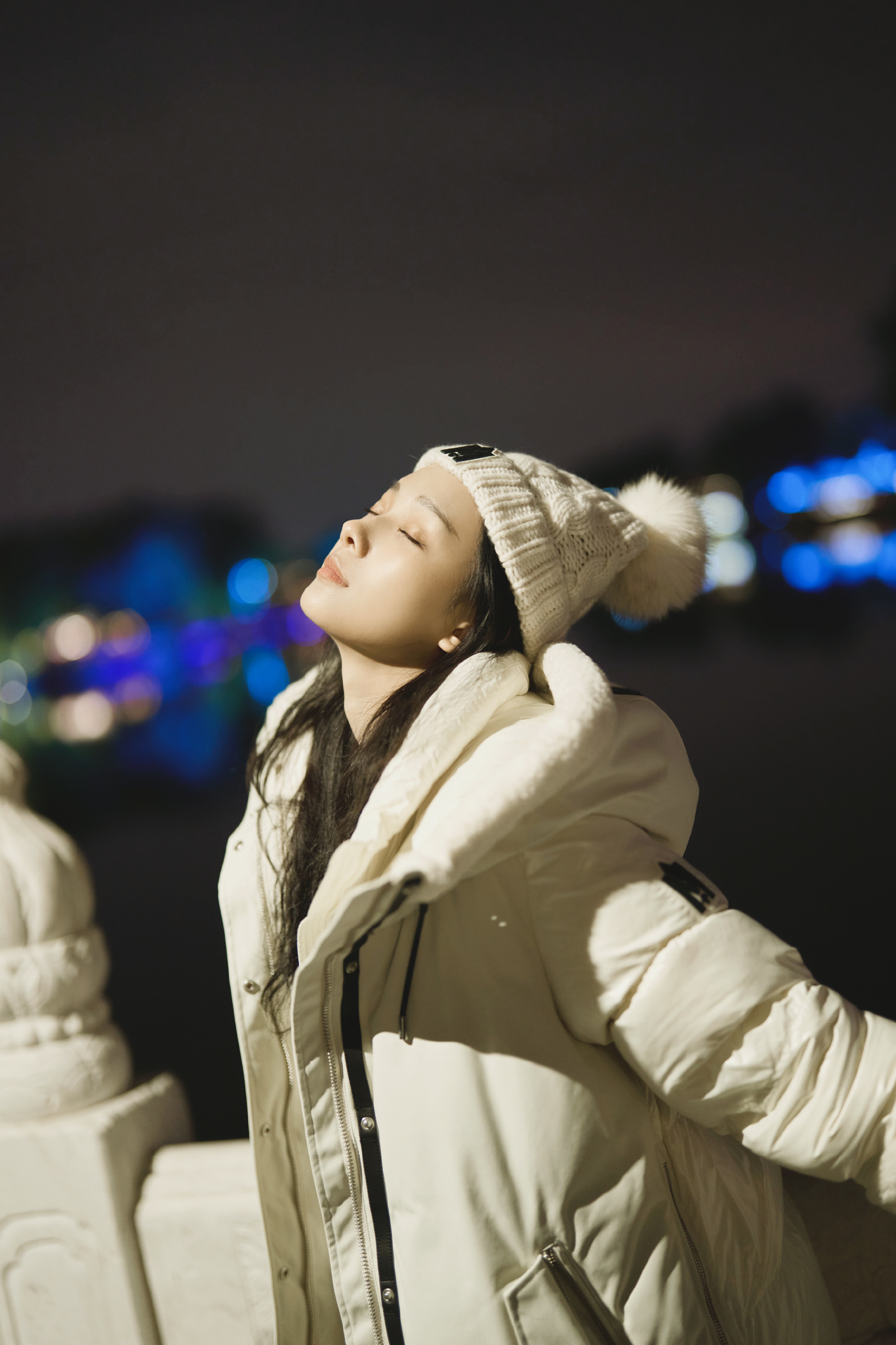 How do female stars wear after the beginning of winter, Lu Zhaohua adds ...