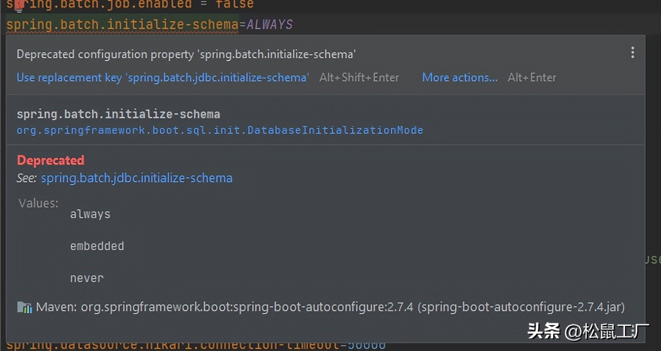 Spring Batch BATCH_JOB_INSTANCE 表不存在錯誤 - 資訊咖