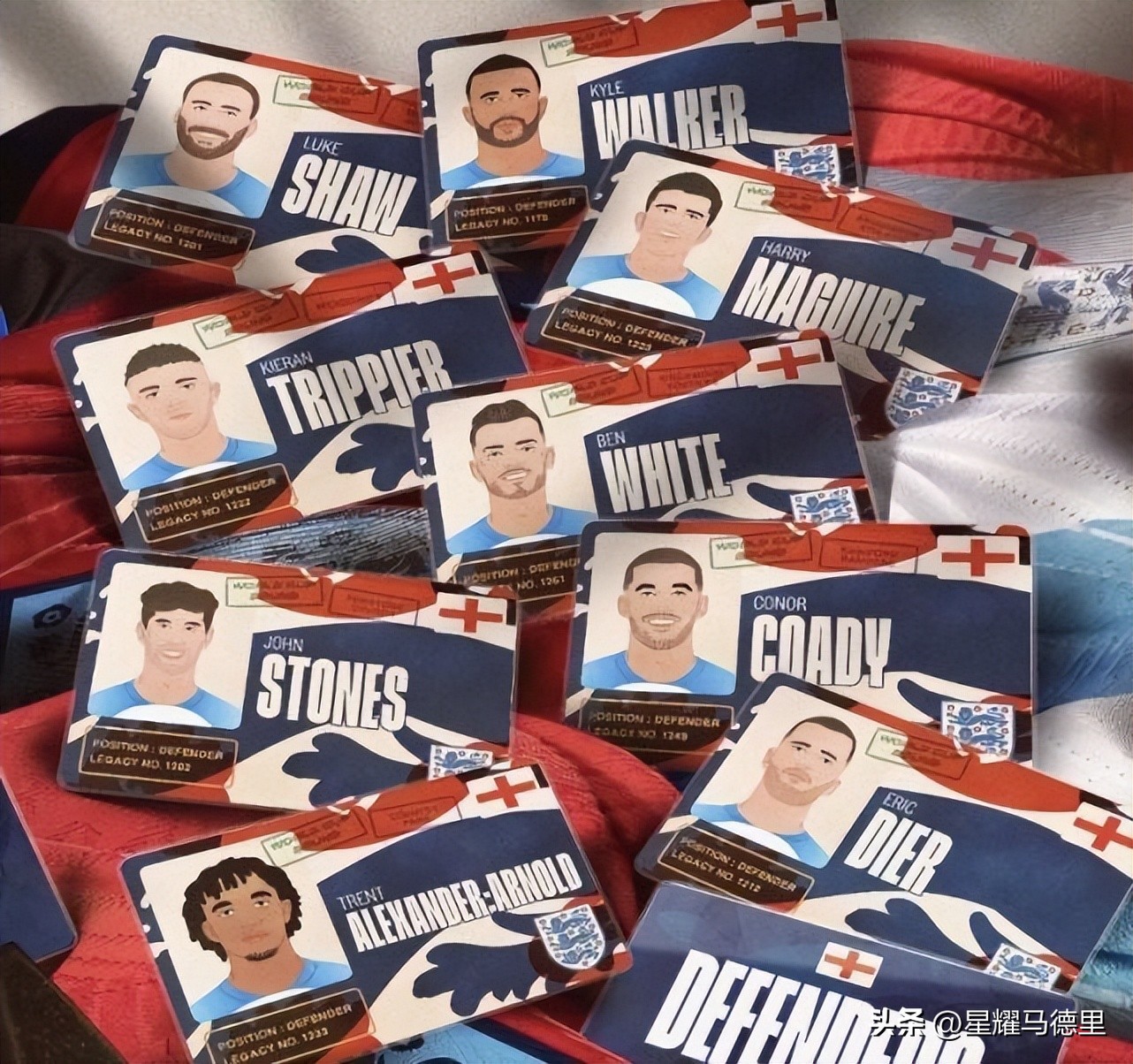 The best in football!England's 26 players are worth nearly 1.3 billion