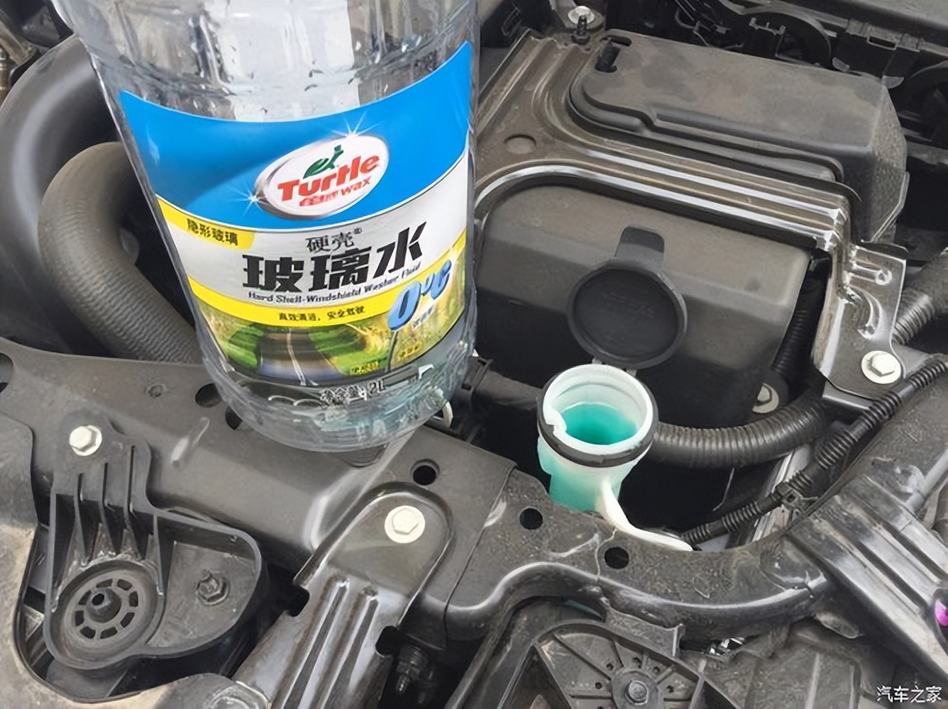 The glass water was added to the coolant by mistake, should it matter