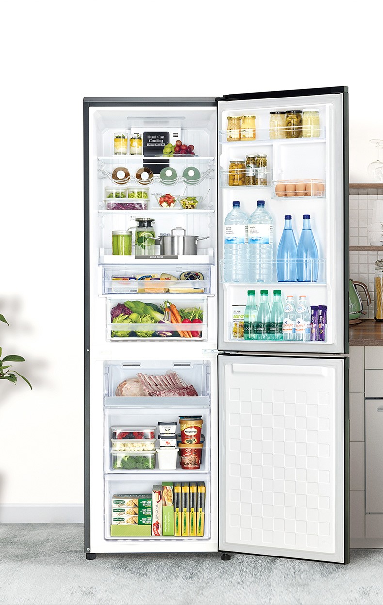 There are so many reasons why the Hitachi RBF330JC refrigerator has