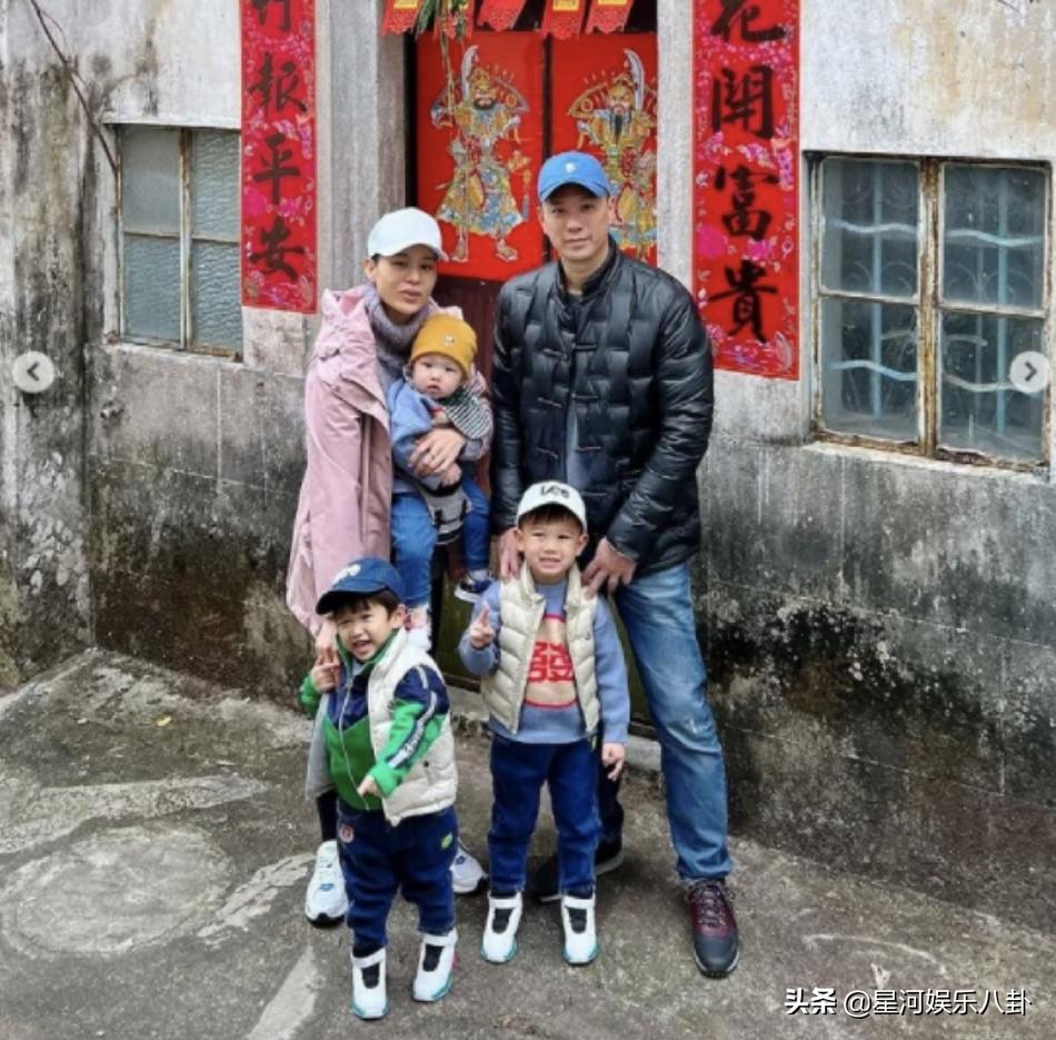 Myolie Wu's family of five went back to the countryside for Chinese New ...