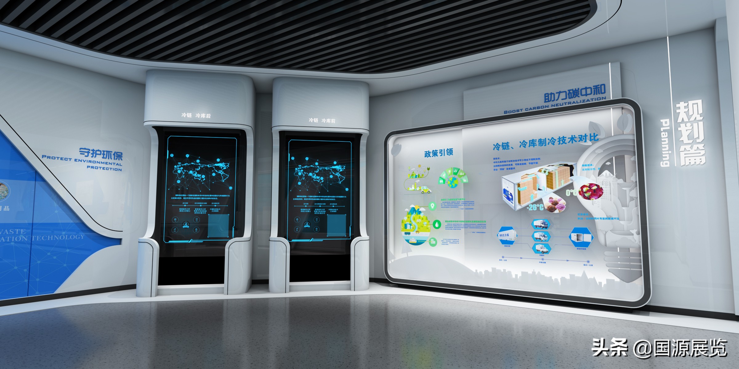 Guoyuan Exhibition: Before designing a corporate exhibition hall, these ...