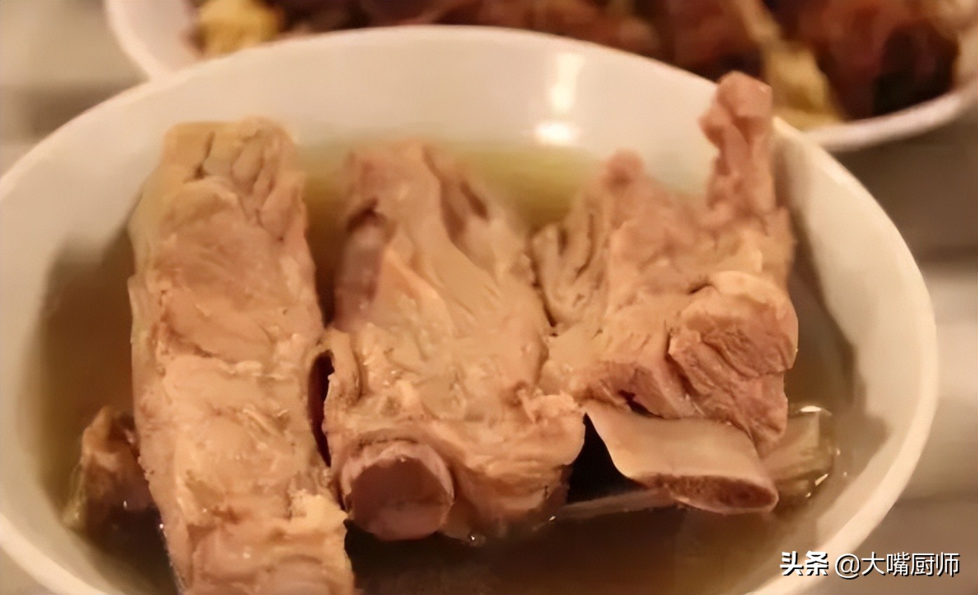 Cook pork and stewed spareribs, teach you "1 soak 3 put 1 hold", the