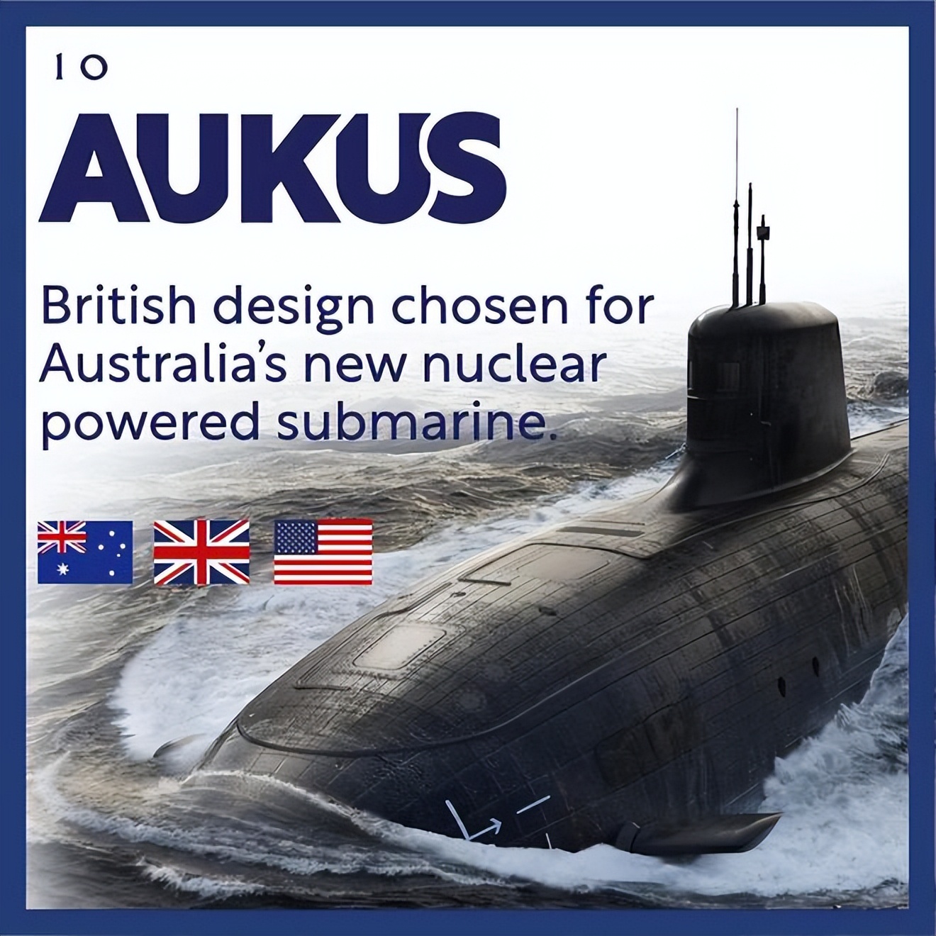 The Australian Navy disclosed the AUKUS plan: to receive two US nuclear ...