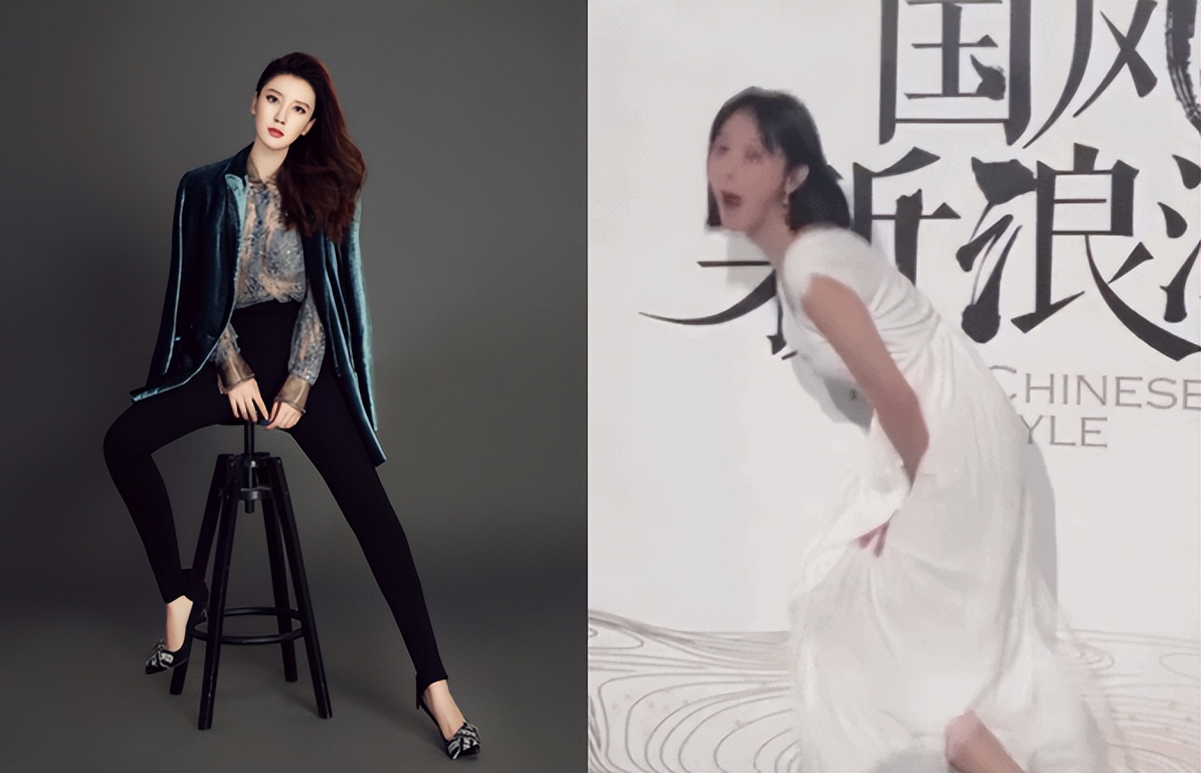 Kneeling and falling, naked under the skirt, the moment of social death of 6 actresses walking