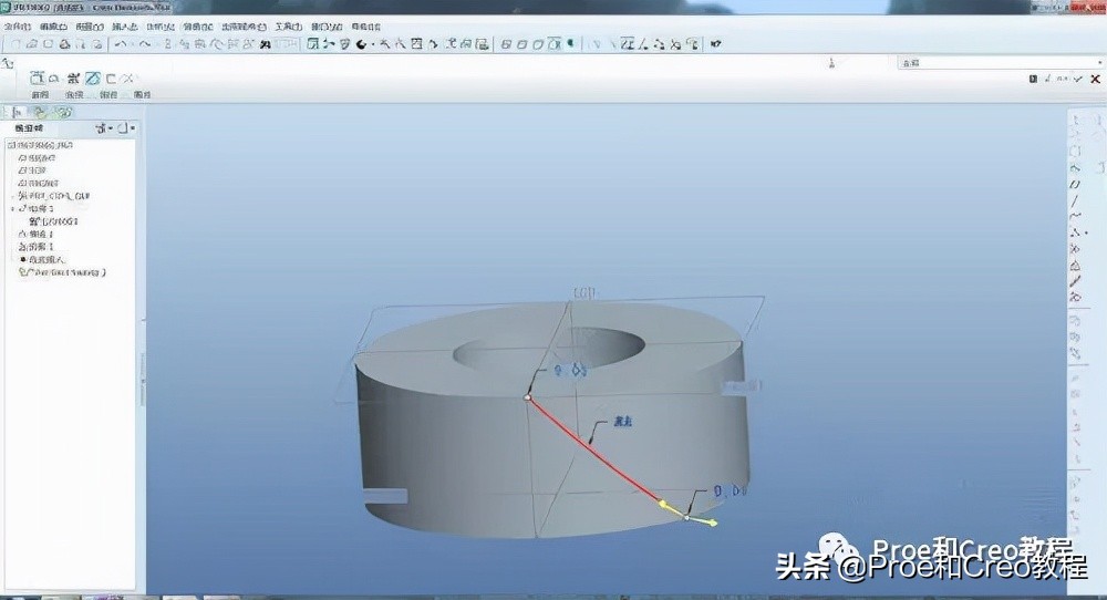 Proe (Creo) on the drawing method of knurling iNEWS