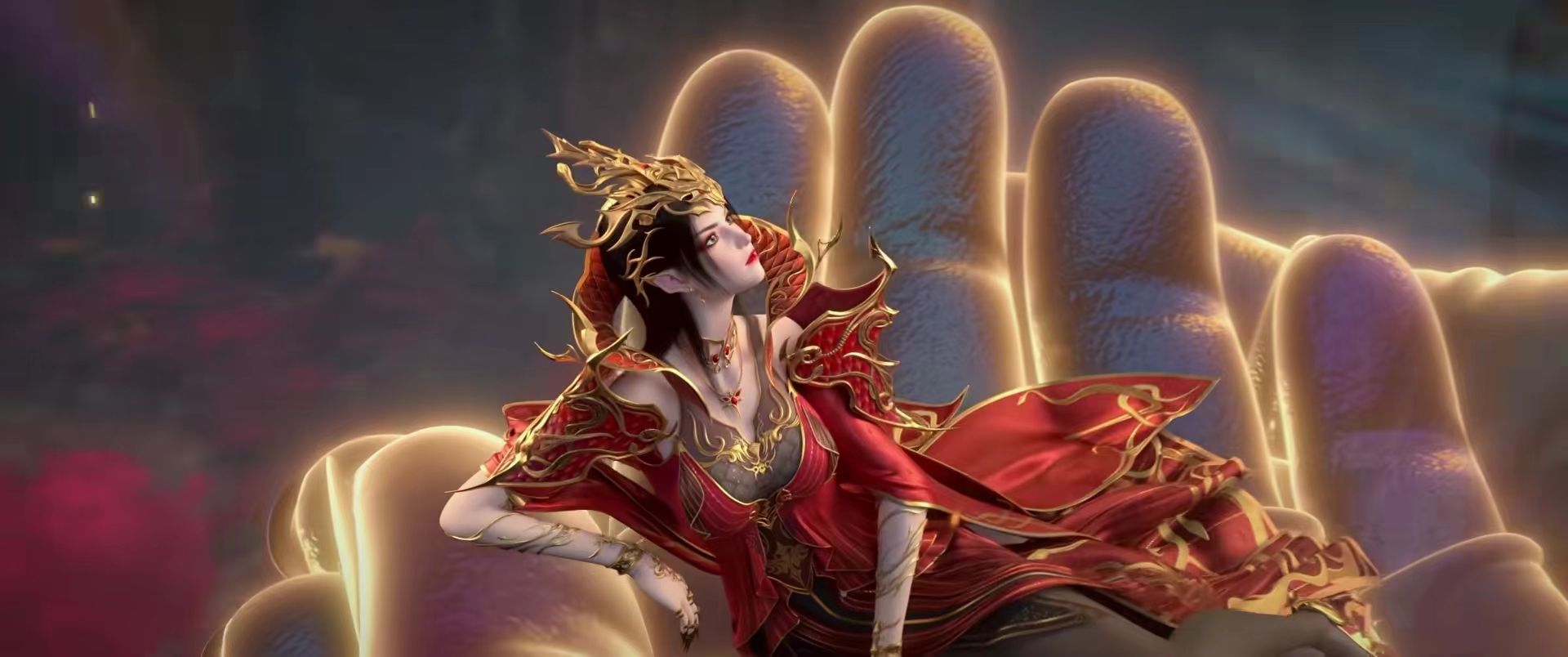 Battle Through the Heavens: Medusa vs. the Sky Demon Python. From one ...