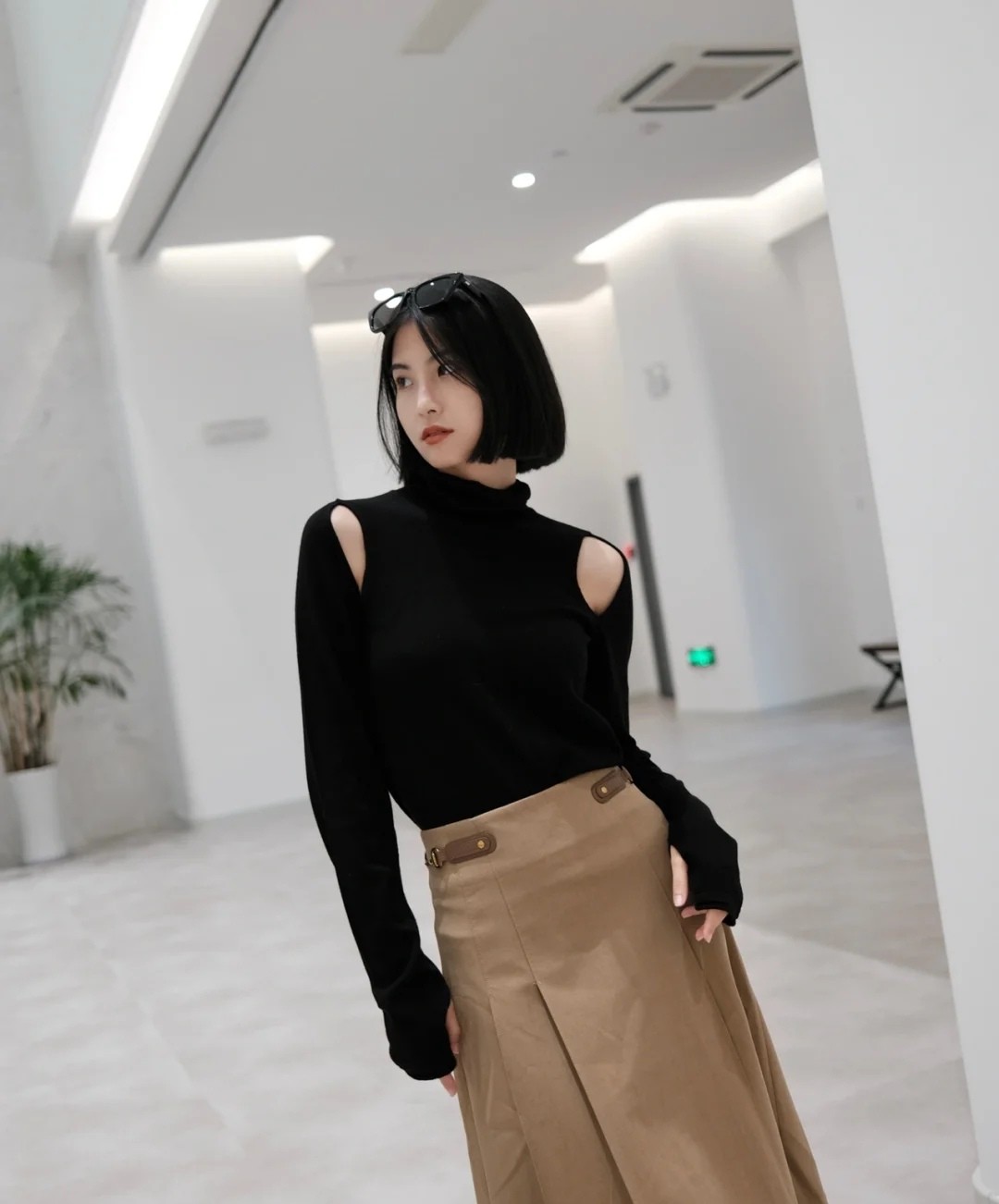 Women's Dignified Sense Of Design Autumn Fashion Stitching Sweaters main image 1
