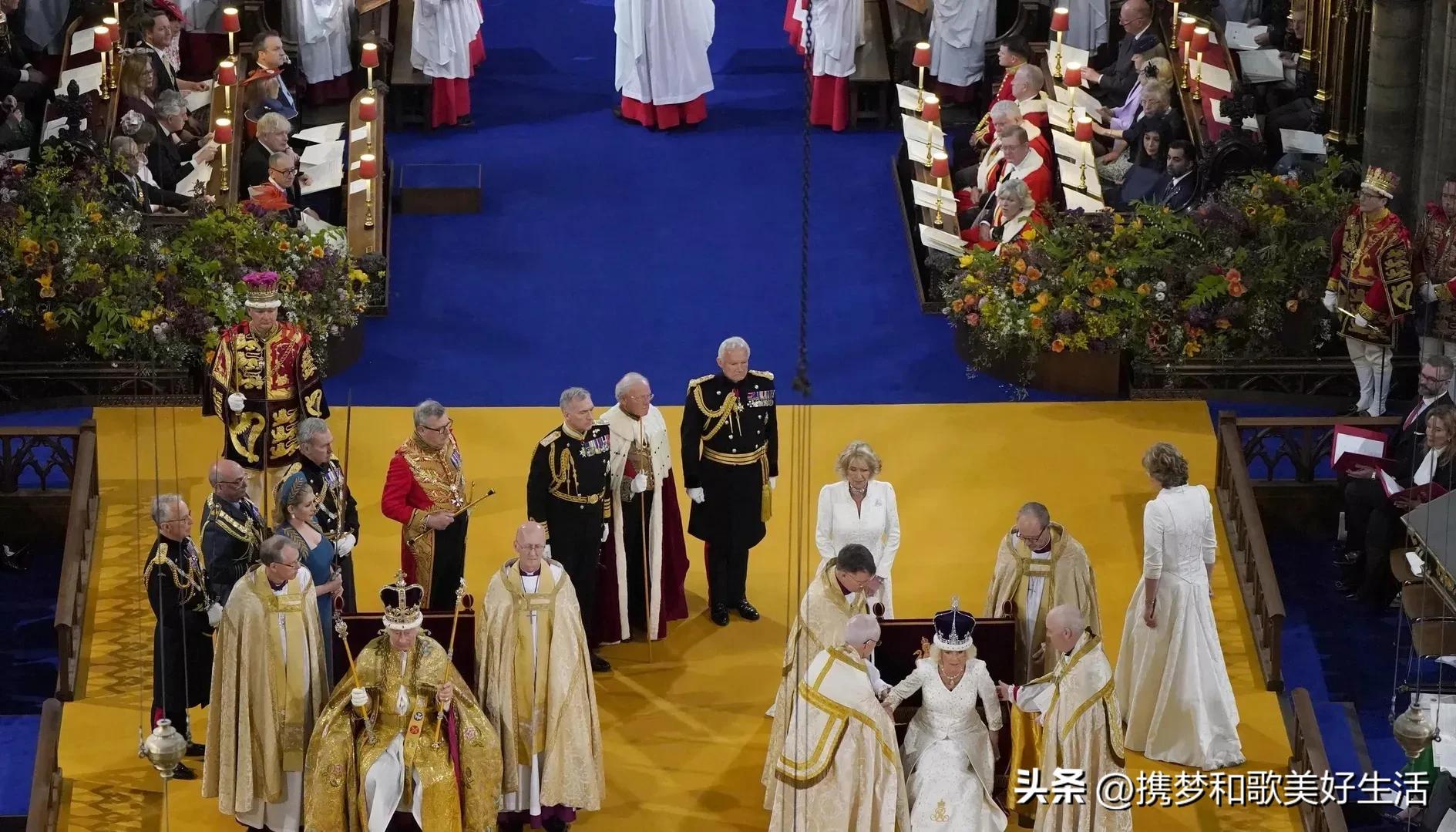 Coronation Rug E R The carpet at the coronation of Charles III resembled the Ukrainian ...