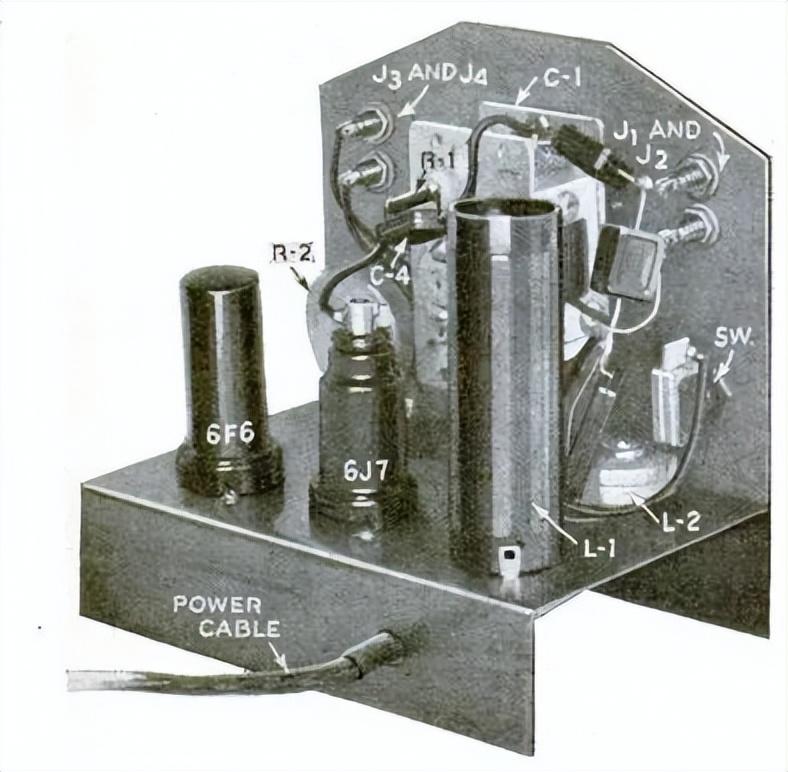 "Radio History" 1937 Dual Tube Broadcast/Longwave Receiver 2501650KHz