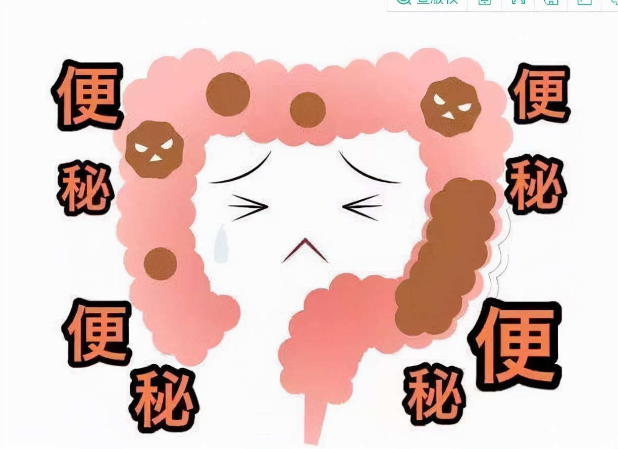 When going to the toilet, the front of the stool is dry and hard, and