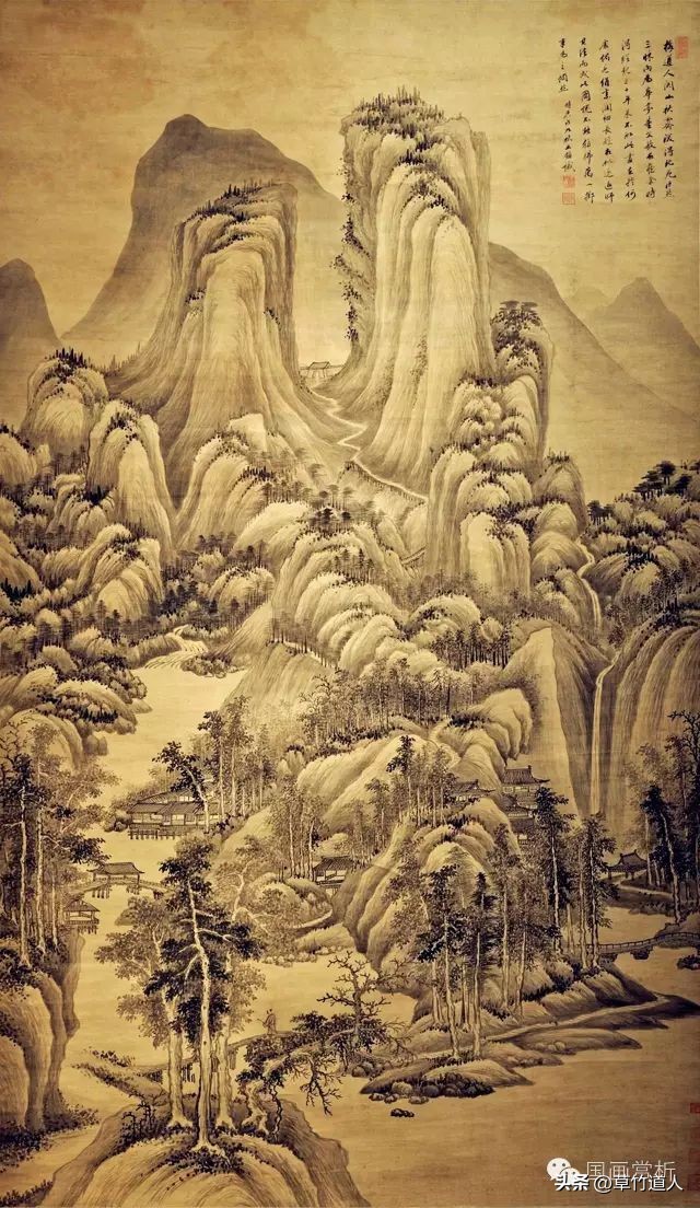 Wang Jian's Green and Green Landscape Paintings: Elegant and Elegant ...