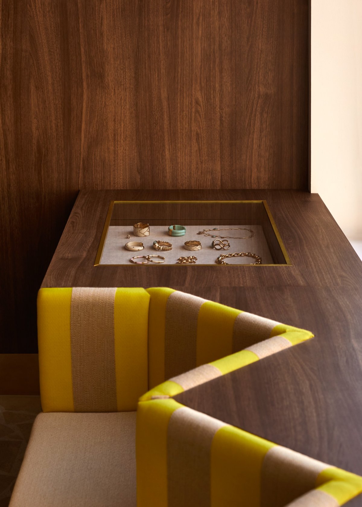 DESIGN Grace Brighton rich experience in terms of texture and layers ...