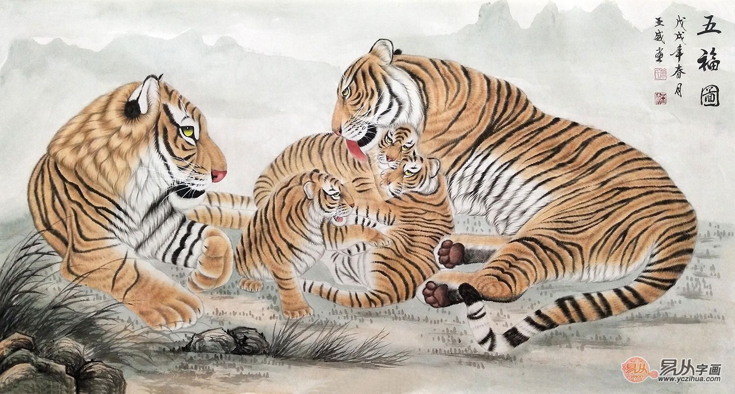 Xiao Yawei's animal paintings take you to appreciate the artistic charm