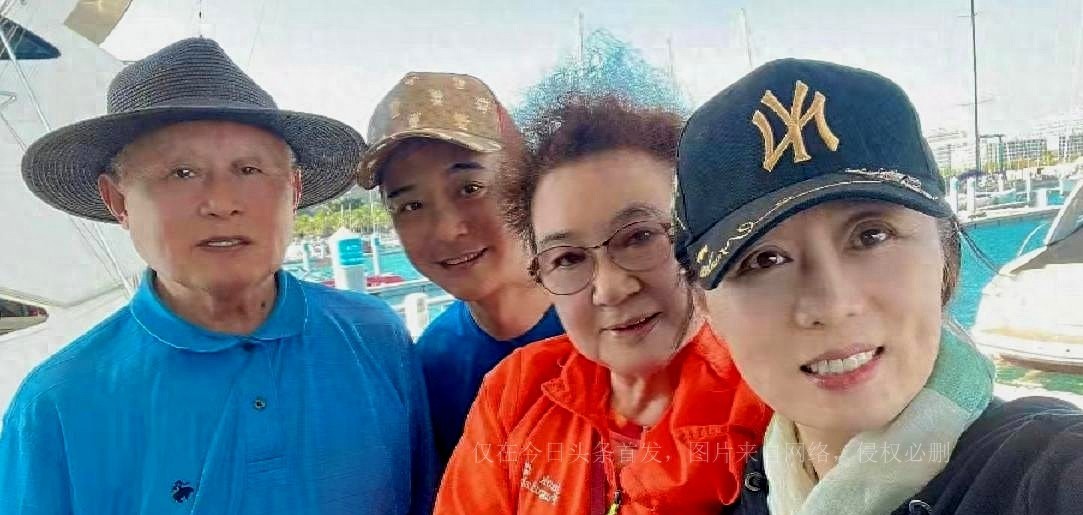 59-year-old Wu Qiong went on a yacht vacation with her family. Her ...
