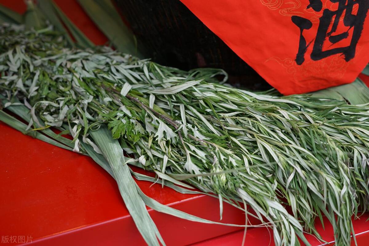 Don't mess around with wormwood during the Dragon Boat Festival. What
