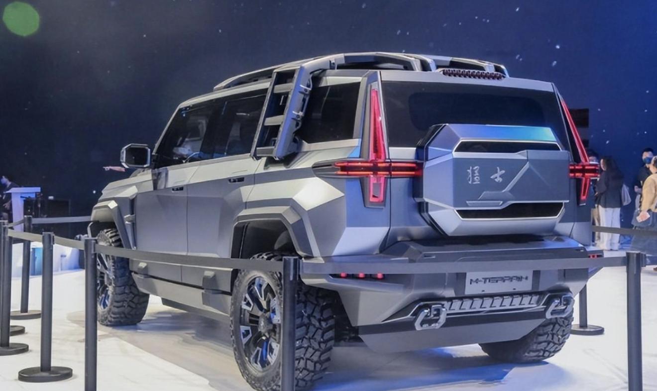 Dongfeng Mengshi electric offroad!Domineering than Hummer, 1000Ps