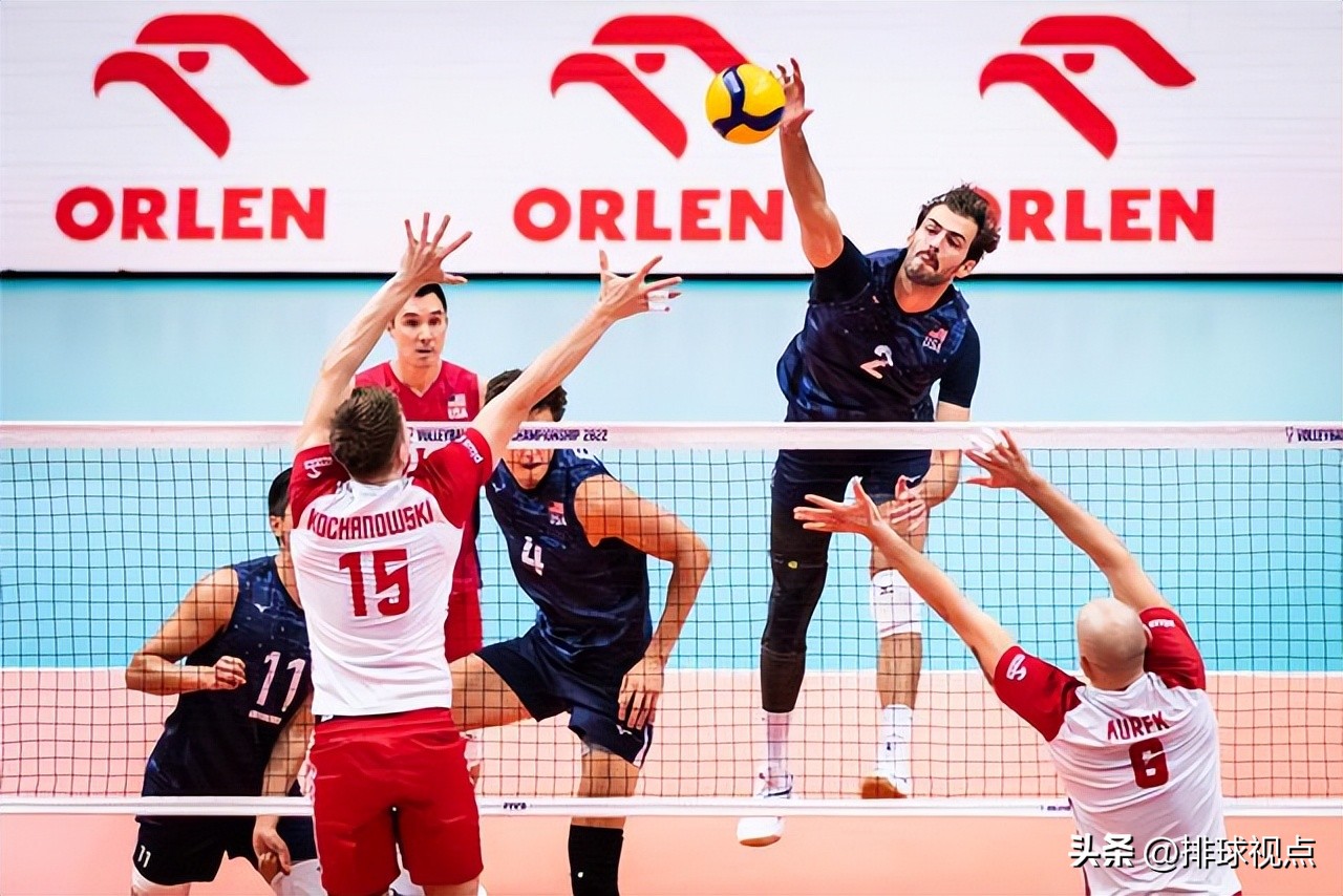 Men's Volleyball World Championship quarterfinals Poland 32 US