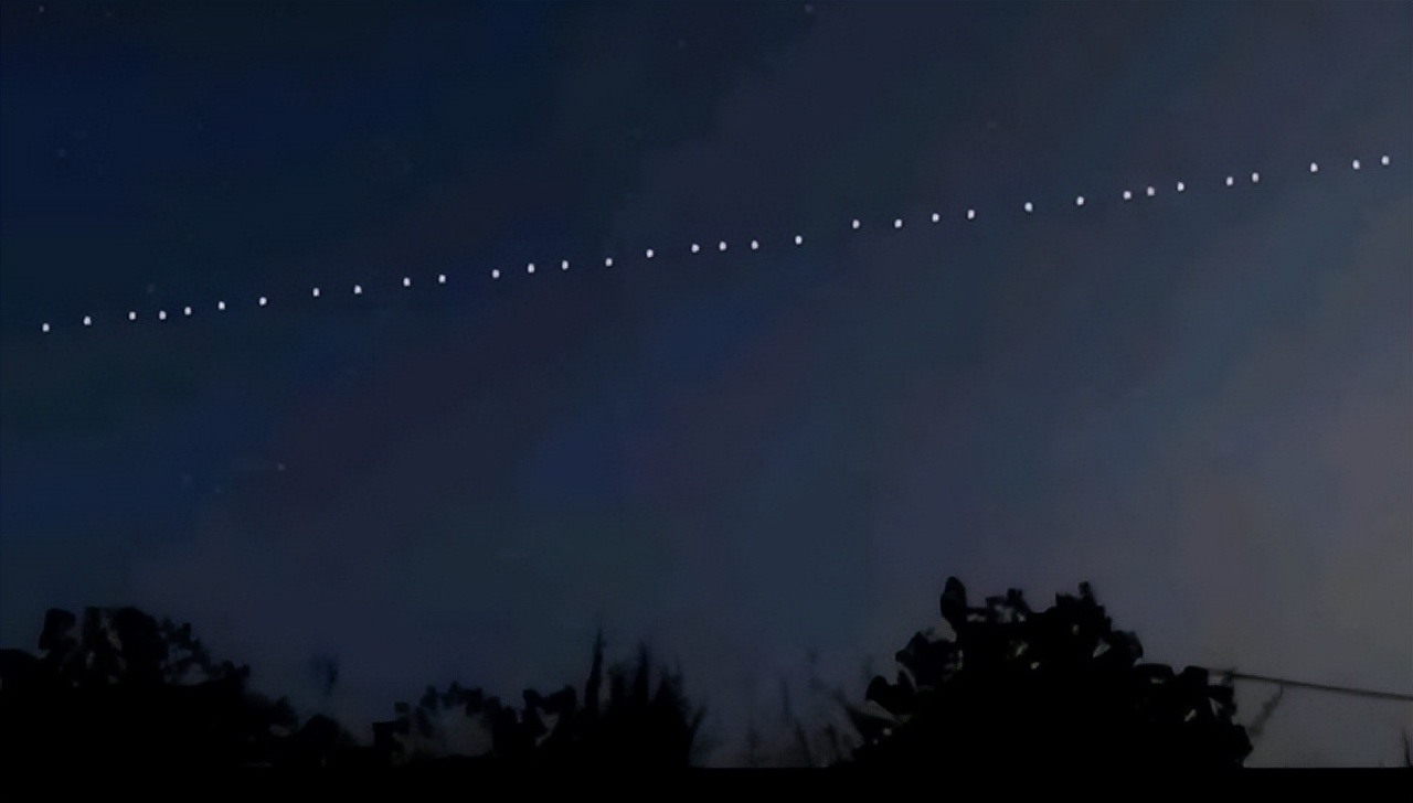 Mysterious light spots appear in the Indian sky: like a 