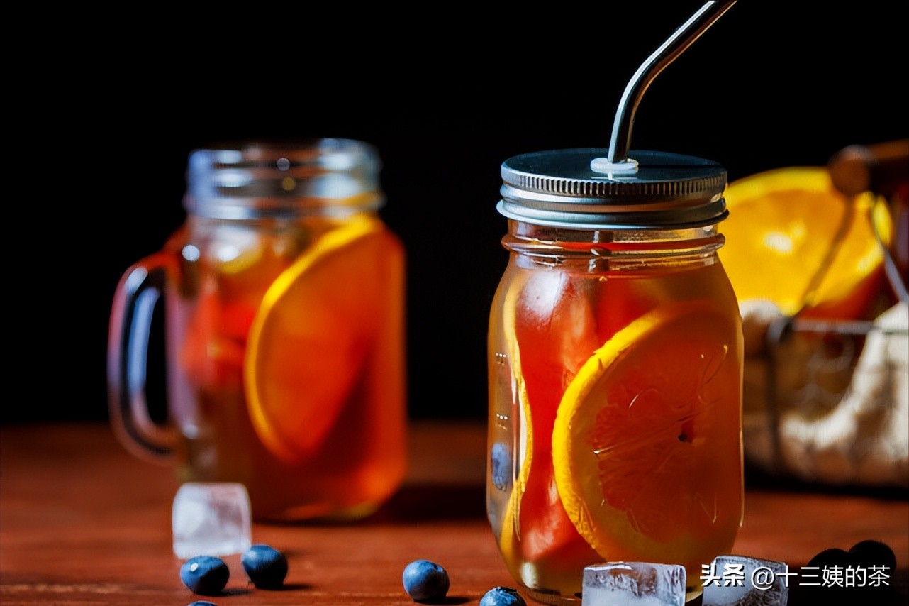 Teach you how to make iced black tea and rose ginseng black tea with