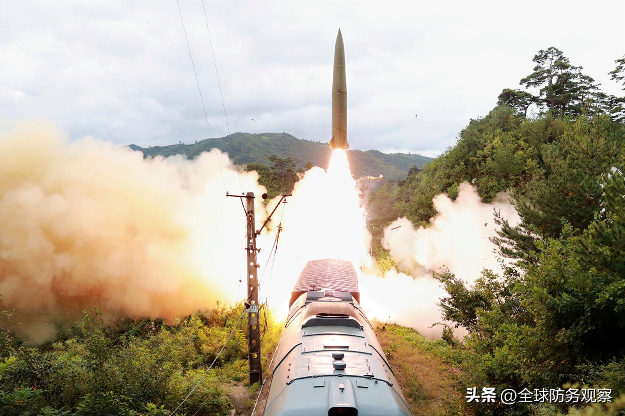 10天5次飛彈試射，半島敢於亮劍，美軍航母不敢挑釁，黯然撤離