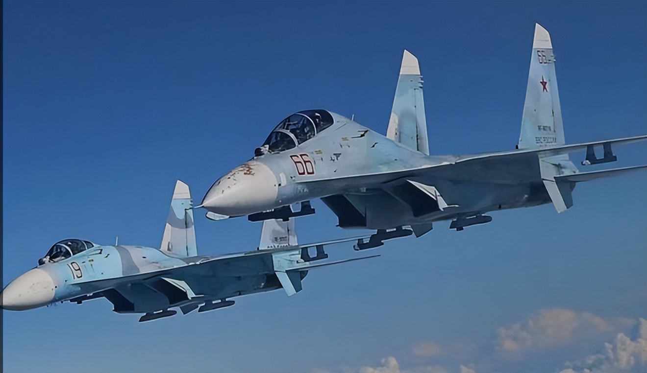 The Russian Su-27 knocked down the U.S. $30 million 