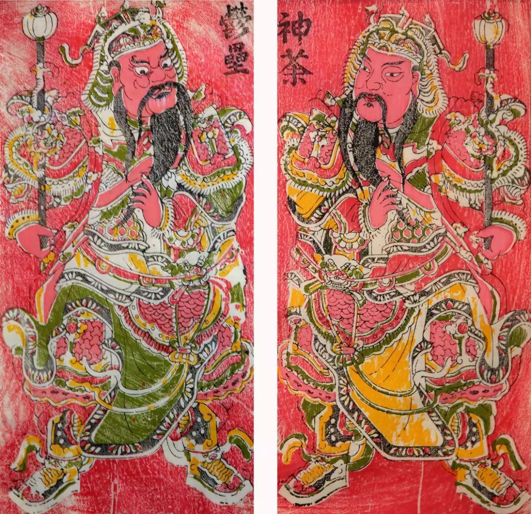 Door God: God of door guards, door gods added after Shen Tu and Yu Lei ...