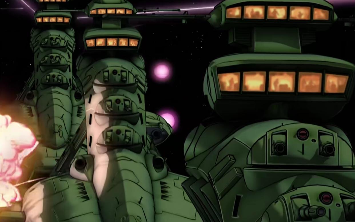 Musai Mobile Suit Gundam Universe Century: Zeon Principality Musai Class ...