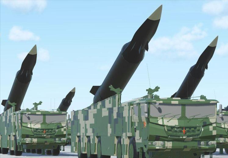 To strengthen the defense of the Taiwan Strait, the Chinese Rocket Army ...