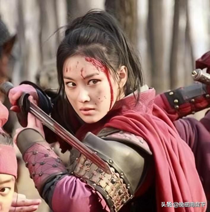 Female general Liang Hongyu: Red makeup and green sleeves can also jump ...