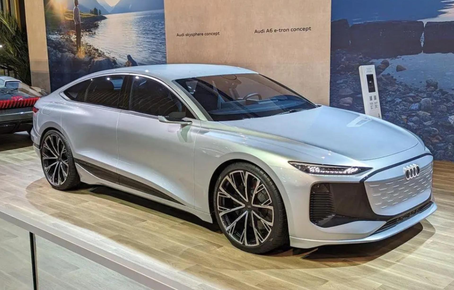 The pure electric version of the Audi A6 is exposed! Or named 