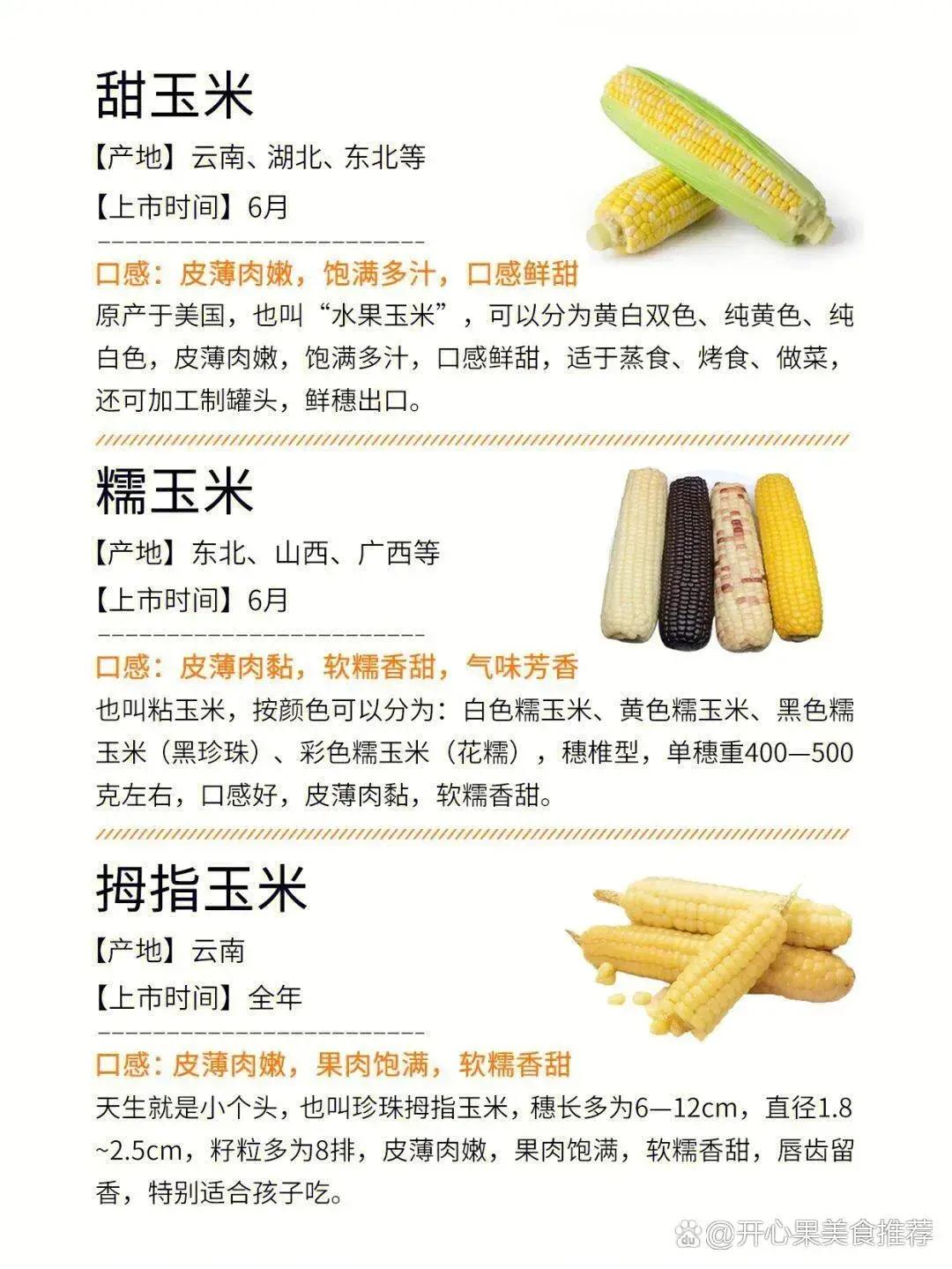 The difference and taste of common corn - iNEWS