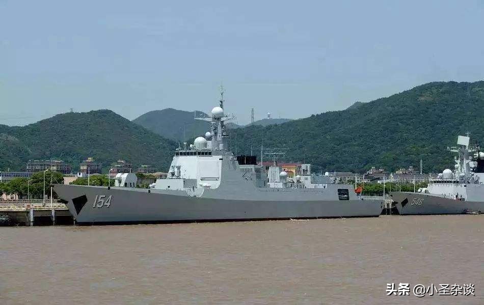 The total number of destroyers in active service of the Chinese Navy ...