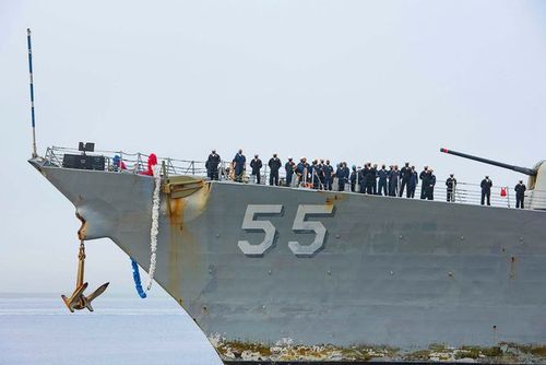 Why are American warships always rusted?Is it out of maintenance?China ...